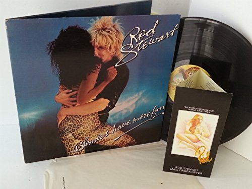 ROD STEWART blondes have more fun, gatefold, includes very rare